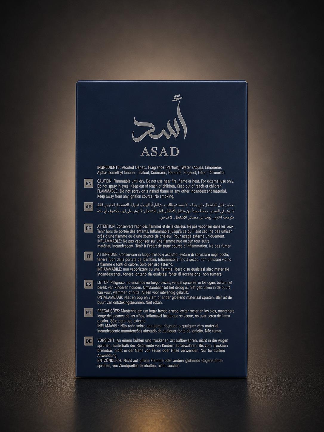 Imagem Lattafa Asad Zanzibar Limited Edition de China Gamer