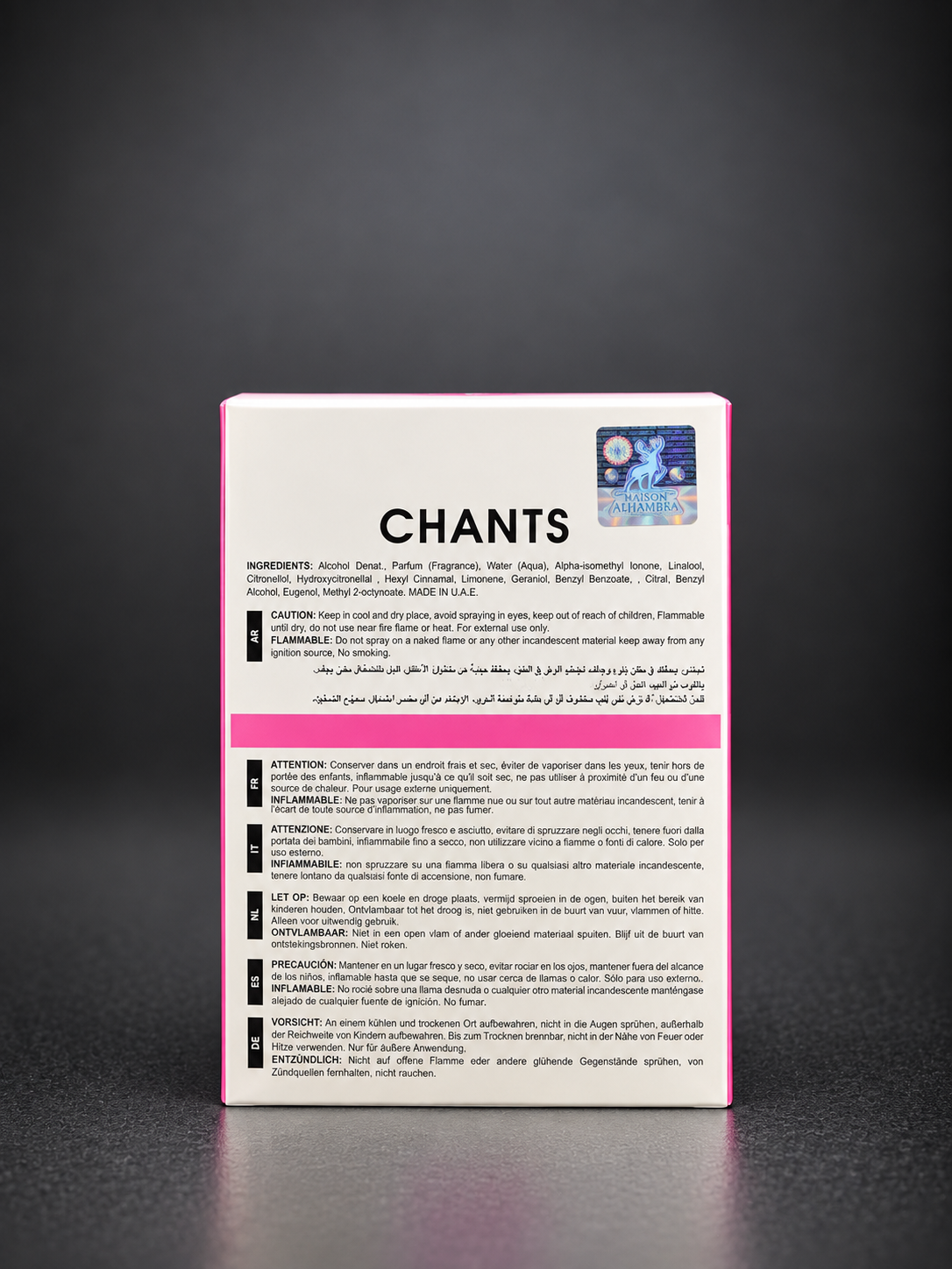 Imagem Maison Alhambra Chants Tenderina de China Gamer