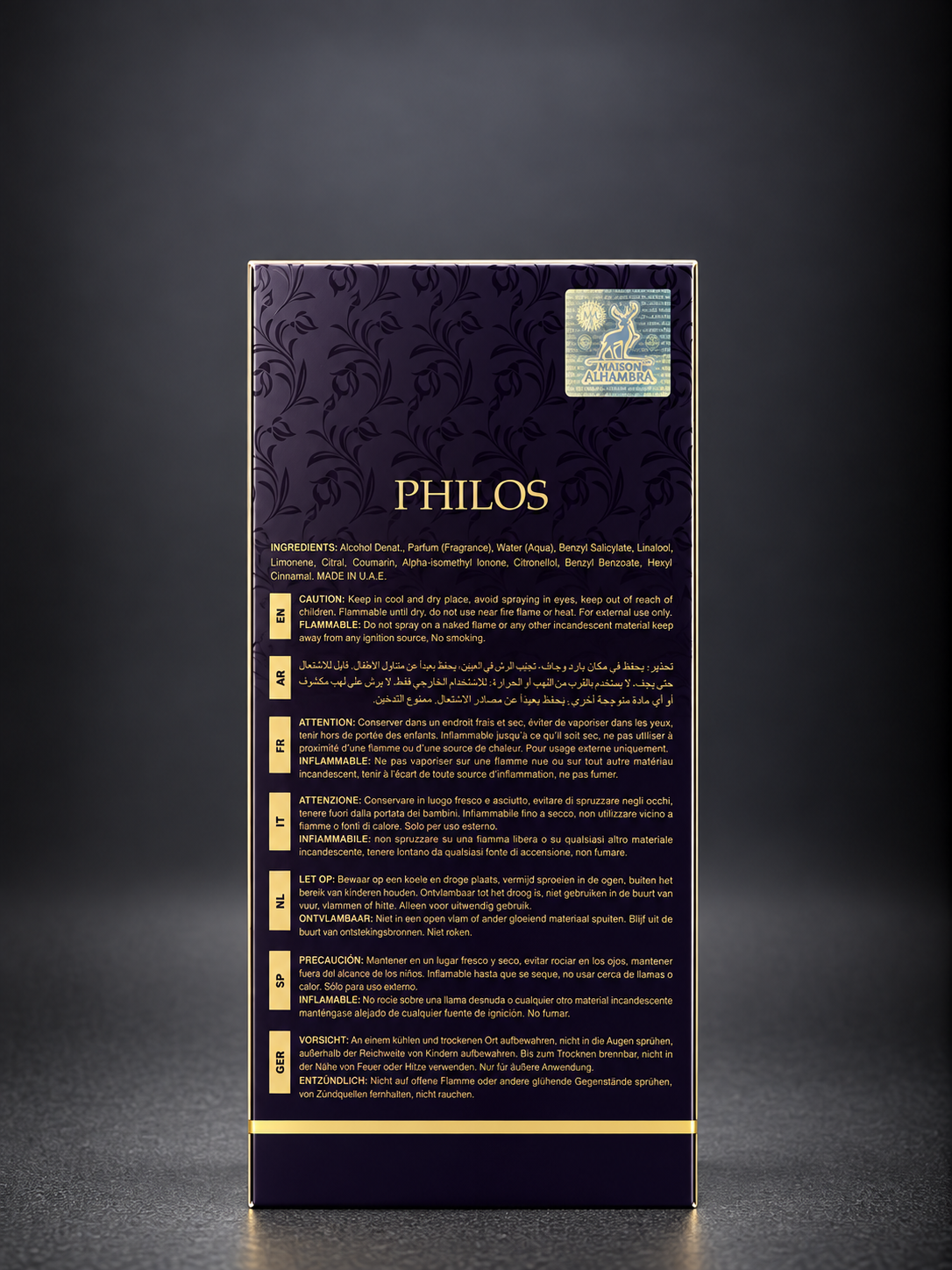 Imagem Maison Alhambra Philos Pura de China Gamer
